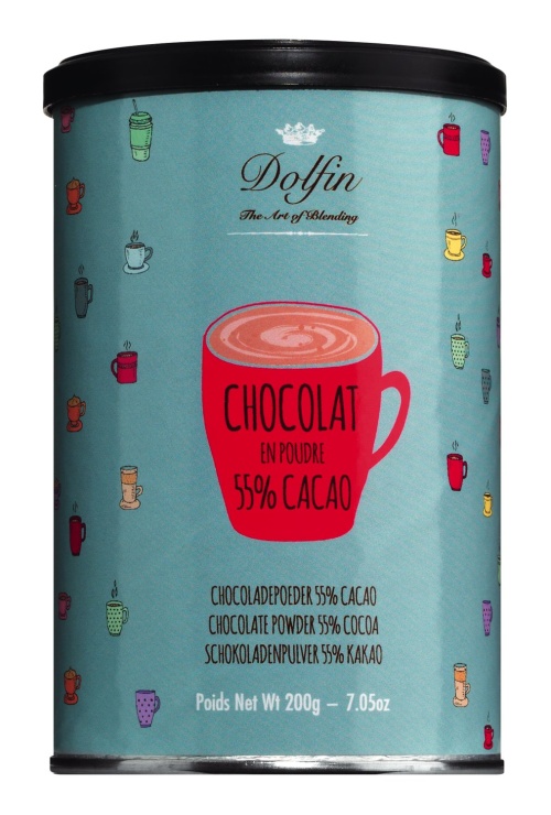 Trinkschokolade: Dolfin"Chocolat  55% Cacao"