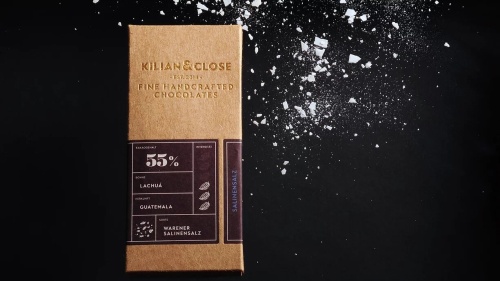 Schokolade: Kilian & CloseWarener Salinensalz 55%